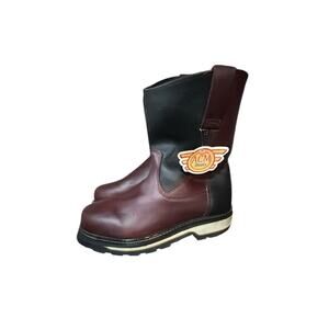 ACM Industrial Work Western Boots Men Size 10.5 Leather Mexico New Tag No Box